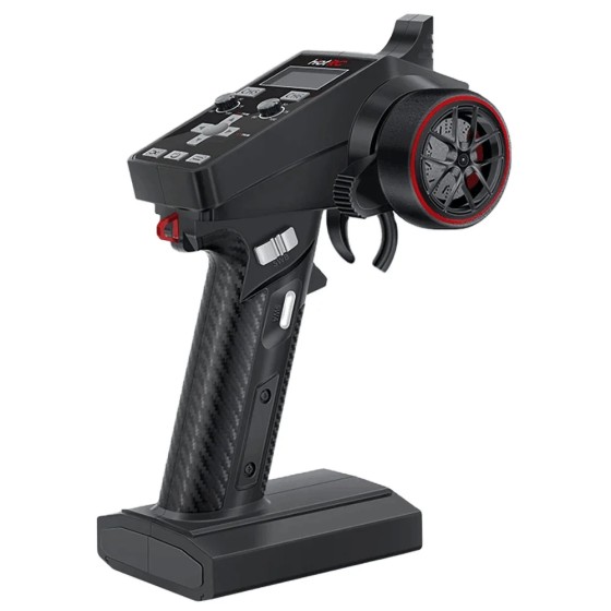 NEWEST HOTRC CT-6A CT6A 2.4GHz 6CH RC Transmitter One-hand Radio Remote Controller F-06A PWM Receiver RC Car Boat Tank Drone Toy